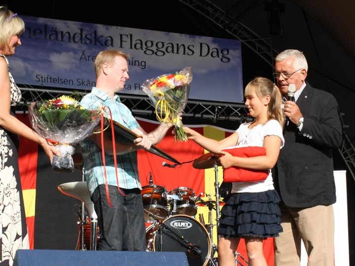 Johan Glans, Årets skåning 2012